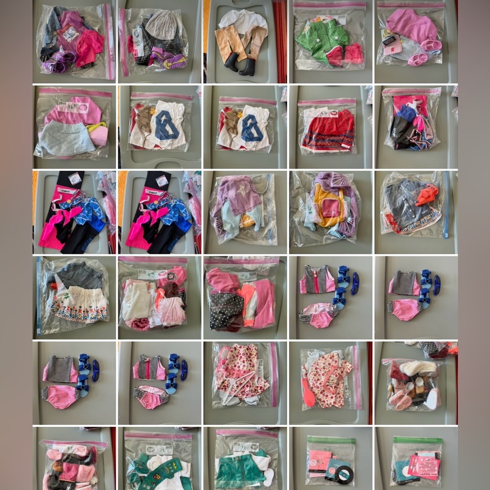 American Girl Doll, Doll Outfits and accessories